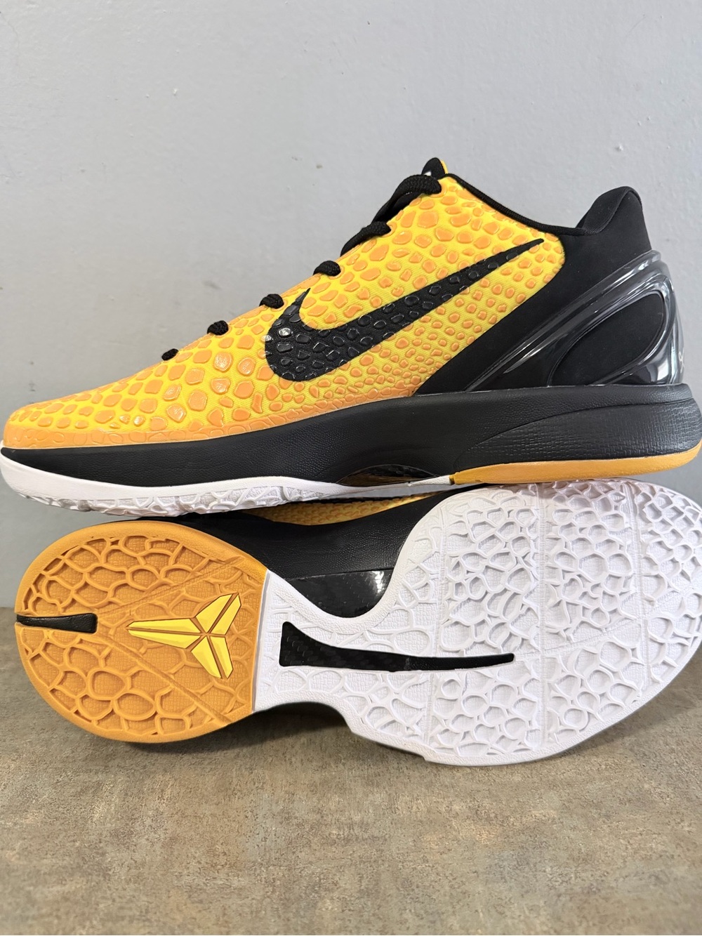 Kobi Halperin Yellow and Black Men's Sneakers
